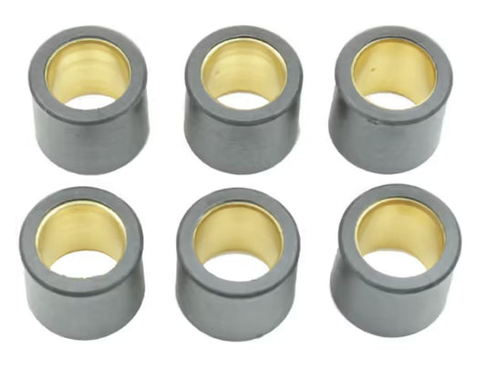 variator roller weights 6 pcs. 19X17 MM 11,5 GR. APRILIA SR 125/150, DERBI BOULEVARD 125/150/200, GILERA DNA/RUNNER 125/180, TYPHOON 125, PIAGGIO FLY/HEXAGON/SKIPPER 125/150, Athena