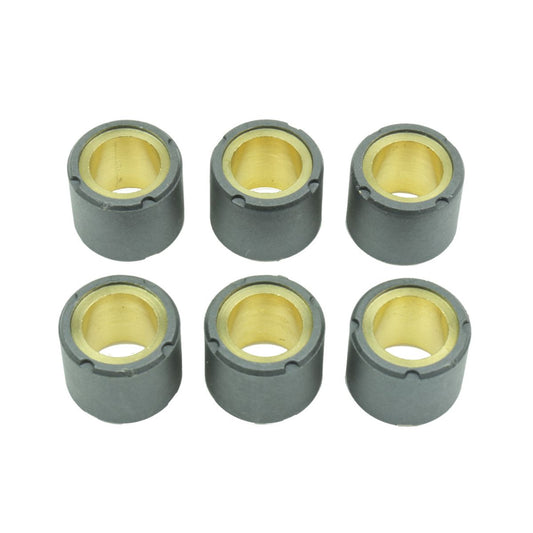 variator roller weights 6 pcs. 20X17 MM 8,5 GR. YAMAHA X-MAX / X-CITY / MAJESTY 125, APRILIA ATLANTIC / LEONARDO 125 , KYMCO MOVIE / DINK 125, PIAGIGO LIBERTY / SKIPPER / HEXSAGON / X9 125, SUZUKI BURGMAN 125, HONDA DYLAN / NES / SH 125 / 150, Athena
