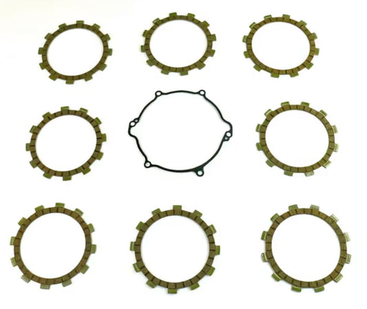 Clutch Plates With Clutch Cover Gasket YAMAHA YZ 125 '05-'22, Athena
