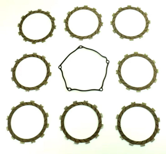 Clutch Plates With Clutch Cover Gasket KAWASAKI KX 250F '04-'08, SUZUKI RM-Z 250 '04-'06, Athena