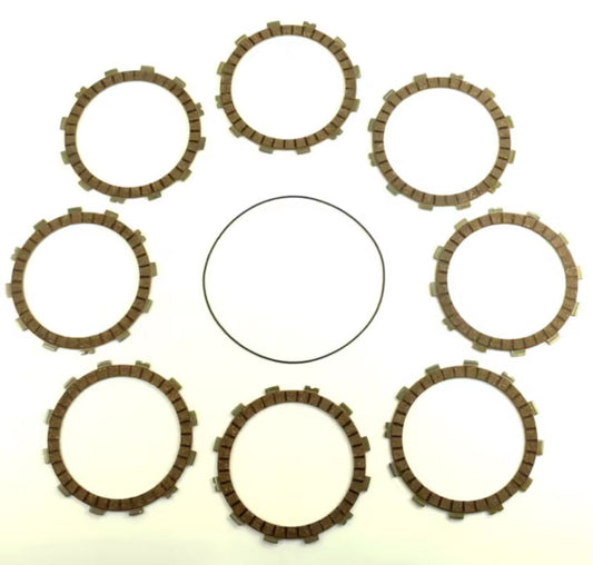 Clutch Plates With Clutch Cover Gasket HONDA CRE 250 '02-'07, CRM 250R '98-'01, CR 250R '95-'07, CR 500R '90-'01, Athena