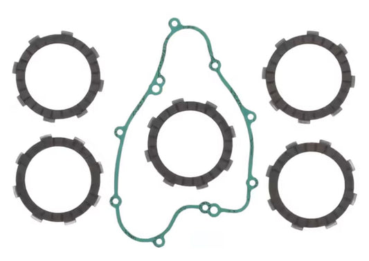 Clutch Plates With Clutch Cover Gasket KAWASAKI KX 65 '00-'20, Athena
