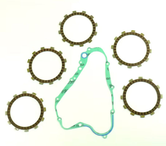 Clutch Plates With Clutch Cover Gasket SUZUKI RM 80 '89-'01, RM 85 '02-'22, Athena