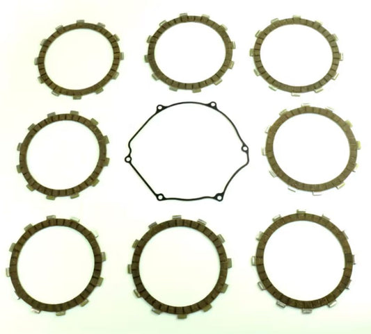 Clutch Plates With Clutch Cover Gasket SUZUKI RMX 450 '10-'17, RM-Z 450 '08-'22, Athena