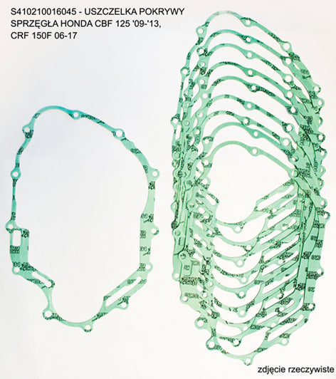 Clutch cover gasket HONDA CBF 125 '09-'17, CRF 150F '06-'17 (OEM-11393KWK900), Athena