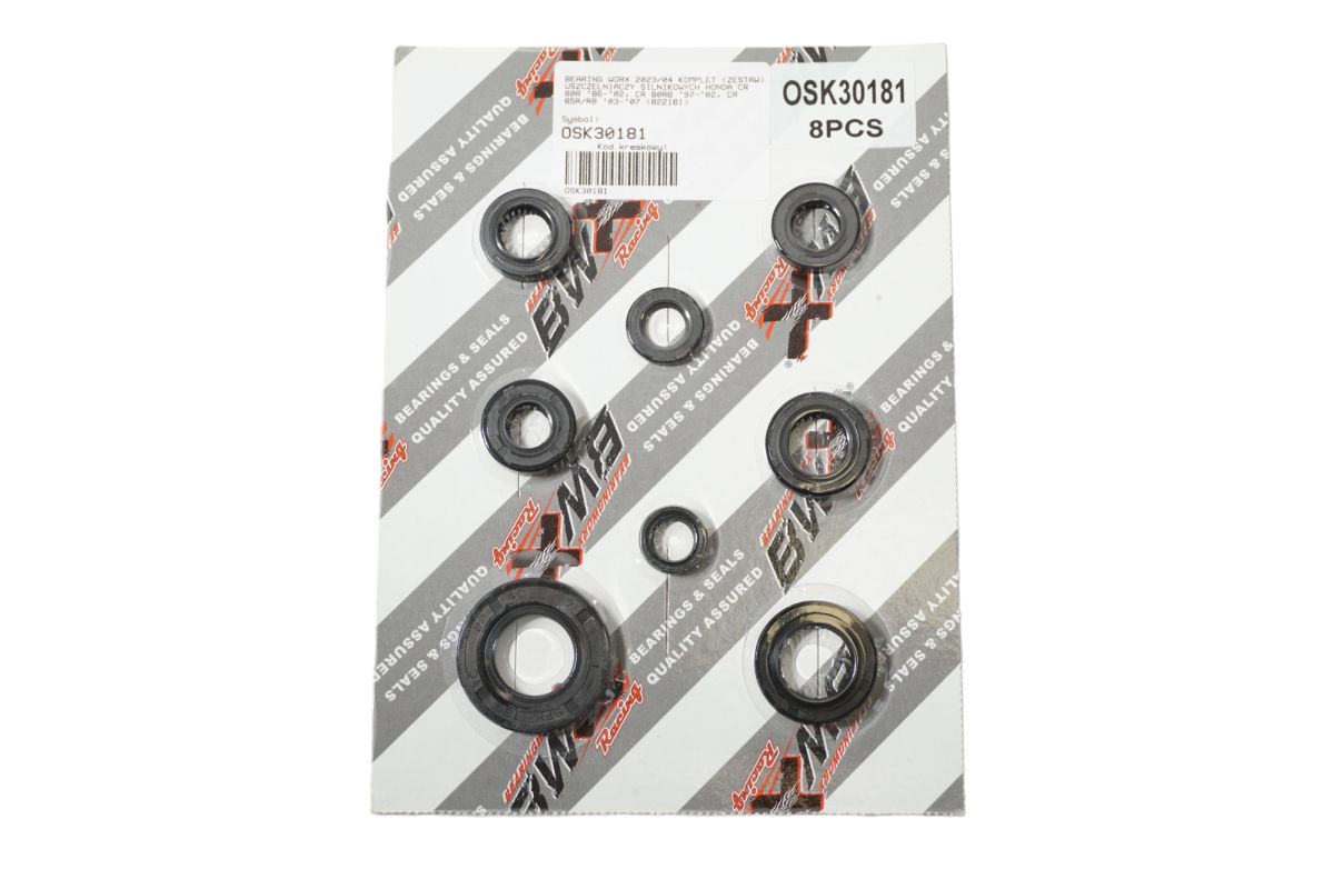 ENGINE SEAL KIT HONDA CR 80R '86-'02, CR 80RB '97-'02, CR 85R/RB '03-'07 (822181), Bearing WorX