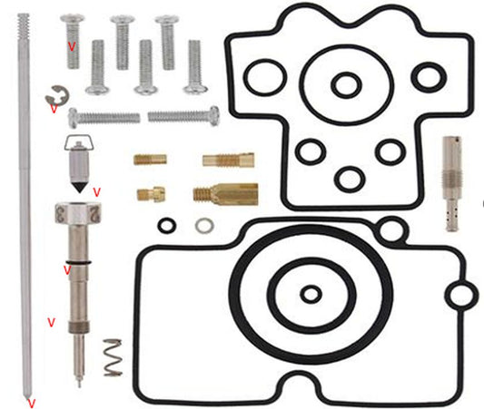 CARBURETOR REPAIR KIT HONDA CRF 250R '04, (26-1328), Bearing WorX