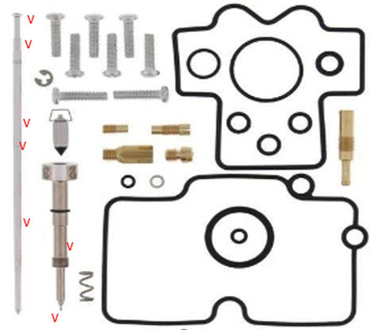 CARBURETOR REPAIR KIT HONDA CRF 250R '08, (26-1442), Bearing WorX