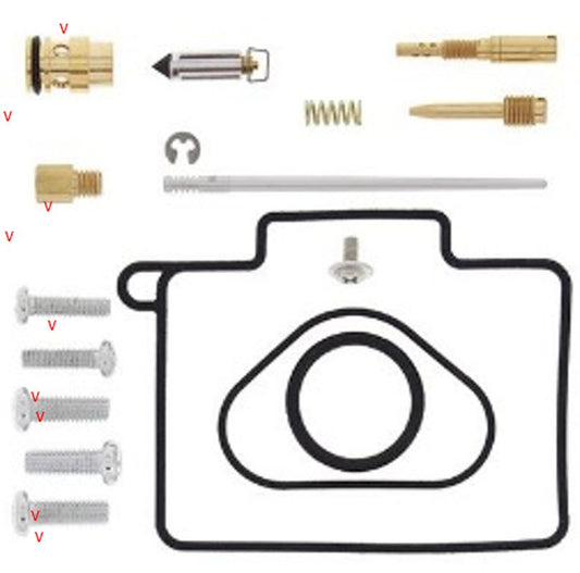 CARBURETOR REPAIR KIT HONDA CR 125R '02, (26-1183), Bearing WorX