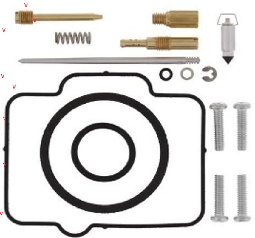 CARBURETOR REPAIR KIT HONDA CR 250R '90-'95 (26-1170), Bearing WorX