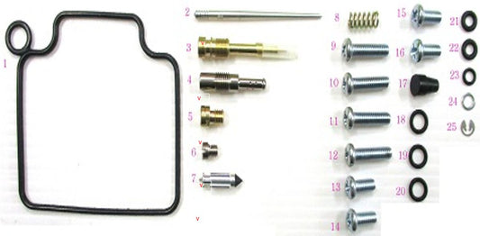 CARBURETOR REPAIR KIT HONDA TRX 350 '00-'03 (26-1210), Bearing WorX