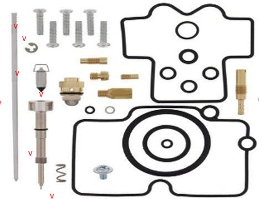 CARBURETOR REPAIR KIT HONDA CRF 450R '02, (26-1460), Bearing WorX