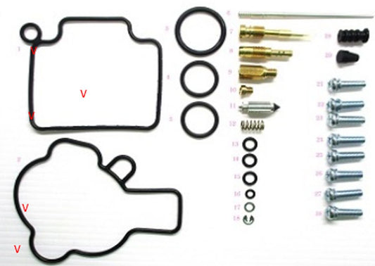 CARBURETOR REPAIR KIT HONDA TRX 450R '04-'05 (26-1364), Bearing WorX