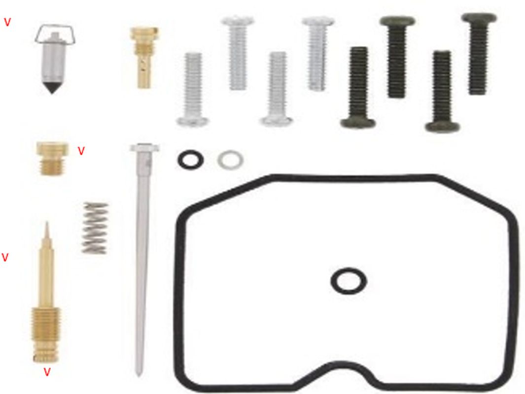 CARBURETOR REPAIR KIT KAWASAKI KLR 250 '87-'05 (26-1417), Bearing WorX