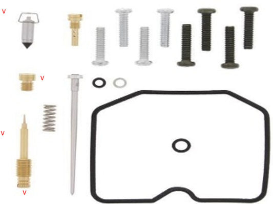 CARBURETOR REPAIR KIT KAWASAKI KLR 250 '87-'05 (26-1417), Bearing WorX