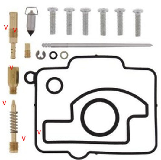 CARBURETOR REPAIR KIT KAWASAKI KX 250 '01, (26-1137), Bearing WorX