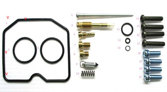 CARBURETOR REPAIR KIT KAWASAKI KLF 300C BAYOU '89-'96 (26-1226), Bearing WorX