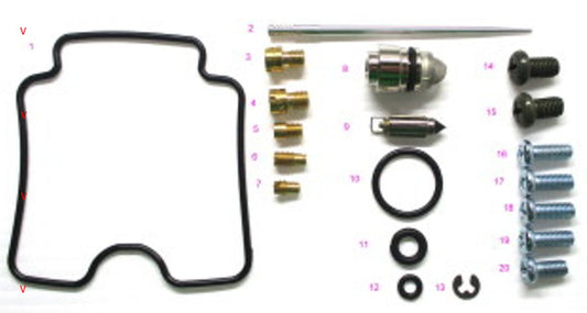CARBURETOR REPAIR KIT POLARIS PREDATOR 500 '03-'07 (26-1449), Bearing WorX