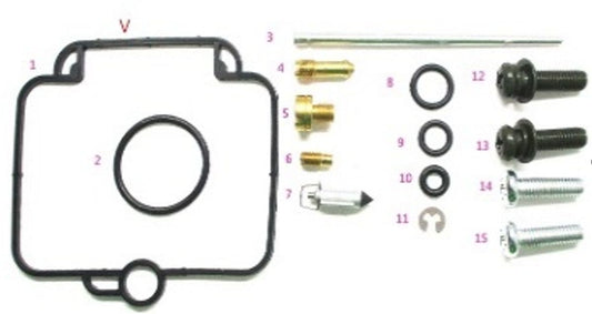 CARBURETOR REPAIR KIT SUZUKI DR 650SE '92-'93 (26-1111), Bearing WorX