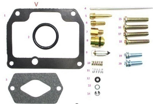 CARBURETOR REPAIR KIT SUZUKI RM 80 '86-'95 (26-1115), Bearing WorX