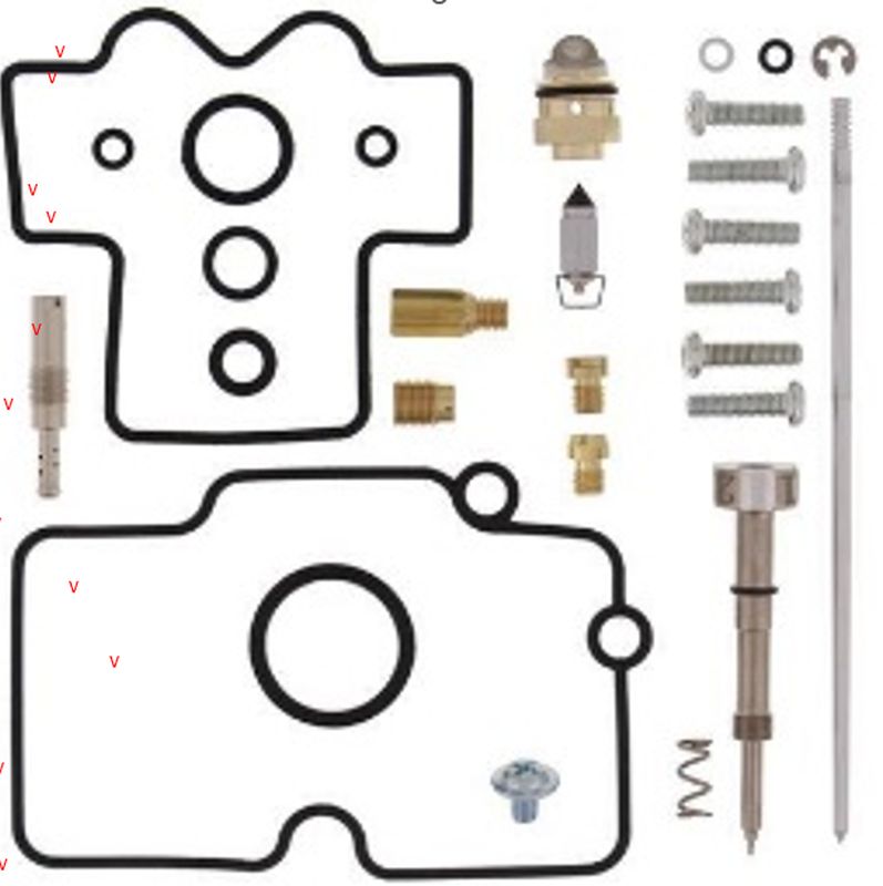 CARBURETOR REPAIR KIT YAMAHA YZ 250F '01-'02 (26-1287), Bearing WorX