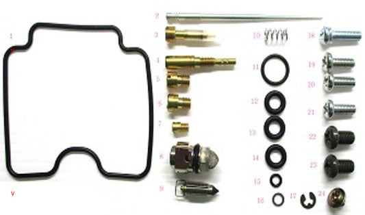 CARBURETOR REPAIR KIT YAMAHA YFM 660 GRIZZLY '02-'08 (26-1407), Bearing WorX