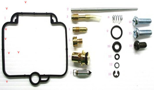 CARBURETOR REPAIR KIT YAMAHA YFM GRIZZLY '98-'00 (26-1371), Bearing WorX