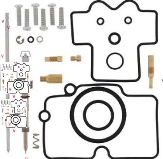 CARBURETOR REPAIR KIT YAMAHA YZ 450F '03-'04 (26-1272), Bearing WorX