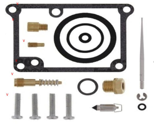 CARBURETOR REPAIR KIT YAMAHA YZ 80 '86-'92 (26-1335), Bearing WorX