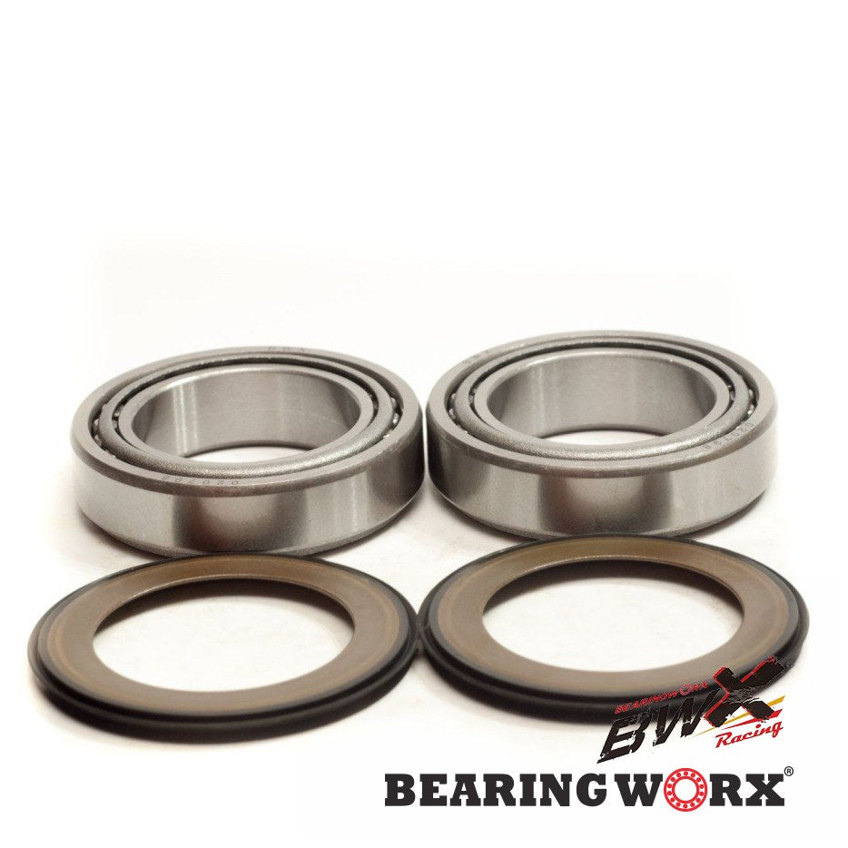 FRAME HEAD BEARINGS WITH SEALS SUZUKI RM 125/250 91-92, YAMAHA YZ 125/250 96-19, YZF/WRF 250 01-19, 450 03-14 (22-1001)=SBK70010, Bearing WorX