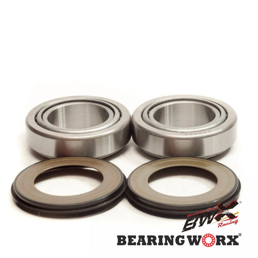 FRAME HEAD BEARINGS WITH SEALS SUZUKI RM 125/250 93-04, RMZ 250 (07), DRZ 400 00-15, RMZ 250 '07-'18, RMZ 450 (22-1013)=SBK50008, Bearing WorX