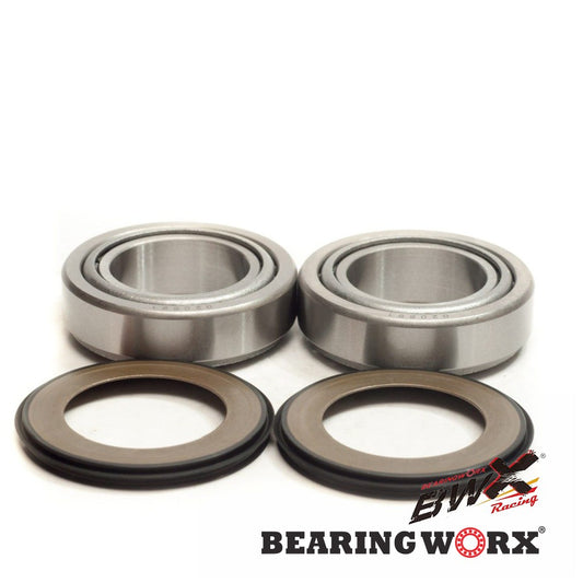 FRAME HEAD BEARINGS WITH SEALS HONDA CR125/250 93-07,CRF250R 04-09,250X 04-13,450R 02-08,450X 05-14 (22-1010)=SBK30001=SBK80001, Bearing WorX