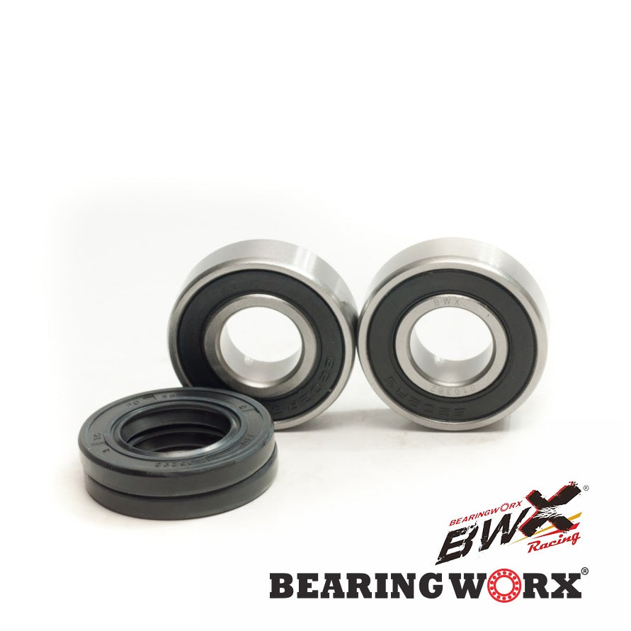 FRONT WHEEL BEARINGS WITH SEALS KAWASAKI KLX650 93-96, YAMAHA YZ125/250 83-91, XT 600 84-95 (25-1444), Bearing WorX