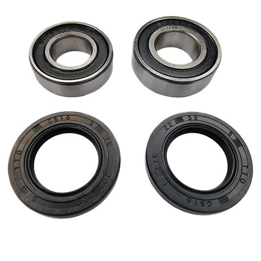FRONT WHEEL BEARINGS WITH SEALS KAWASAKI KFX 50/90 '07-'17, ARCTIC CAT DVX 50 '06-'08, DVX 90 '06-'18, CAN-AM DS 50/90 '02-'06, DS 70 '08-'18, POLARIS OUTLAW 50 '08-'18, SPORTSMAN 90 '01-'16, KYMCO MAXXER 50 (25-1395), Bearing WorX