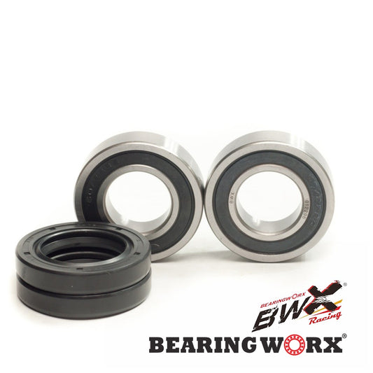 FRONT WHEEL BEARINGS WITH SEALS YAMAHA FZ / FZS / TDM / FJR / R1 / R6, SUZUKI GSX-R / GSX-S (25-1403), Bearing WorX