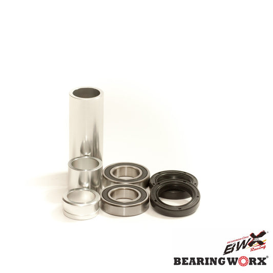 FRONT WHEEL BEARINGS WITH SEALS AND BUSHINGS HONDA CR 125/250 02-07, CRF 250R 04-17, CRF 450R 02-18 (25-1081)=WRK30023, Bearing WorX
