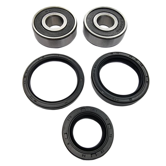 FRONT WHEEL BEARINGS WITH SEALS HONDA CB 350 '72-'74, CB 450 '70-'74, CB 750A/C/F/K/L '69-'82, CBX 1100 '79-'82, GL 1000 GOLD WING '75-'79, GL 1100 '80-'82 (25-1307), Bearing WorX