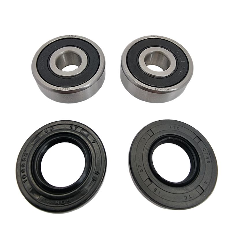 FRONT WHEEL BEARINGS WITH SEALS YAMAHA TTR 125/E '00-'09, (WITH DRUM BRAKE) / REAR TTR 125/E/LE '00-'18, YZ 60 '81-'83, YZ 80 '74-'81 (25-1292), Bearing WorX