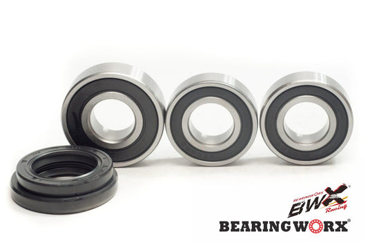 REAR WHEEL BEARINGS WITH SEALS SUZUKI DRZ 400 E/S/SM 00-09 (25-1117)=WBK50013, Bearing WorX