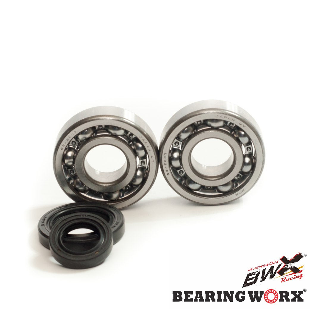 CRANKSHAFT BEARINGS HONDA TRX 200 '84-'97, XR 250 '84-'96 , ATC 125/185/200 '80-'86,SUZUKI DRZ 250 '01-'07,YAMAHA YFM 250 RAPTOR '08-'13 TTR 250'99-'06 (63/28C3) (24-1033) (NTN) (MADE IN JAPAN), Bearing WorX