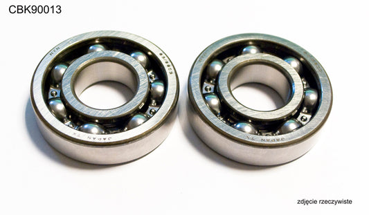 CRANKSHAFT BEARINGS HONDA XR250R '84-'96, TRX250X '87-'92, SUZUKI DRZ250 '01-'07, YAMAHA YFM250 RAPTOR '08-'13 (NTN) (MADE IN JAPAN) (24-1033), Bearing WorX