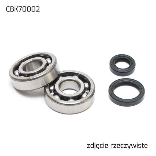 CRANKSHAFT BEARINGS SUZUKI RM 125 89-08 (NTN) (MADE IN JAPAN) (24-1016), Bearing WorX
