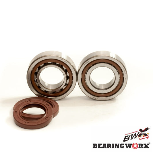 CRANKSHAFT BEARINGS WITH SEALS KTM SXF 250 13-15, SXF 350 11-15, HUSQVARNA FC/FE 250/350 14-15 (NTN) (MADE IN JAPAN) (23.CBS63013) = CBK60009, Bearing WorX