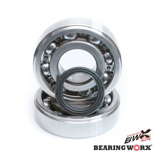 CRANKSHAFT BEARINGS WITH SEALS KAWASAKI KX 250 '02-'07 (24-1047) (NTN) (MADE IN JAPAN), Bearing WorX