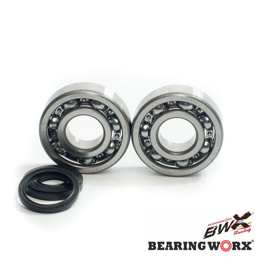 CRANKSHAFT BEARINGS WITH SEALS HUSQVARNA CR250 99-04, WR250 99-13, WR300 98-13 (NTN) (MADE IN JAPAN) (24-1107), Bearing WorX