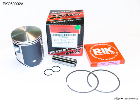 PISTON KTM (2T) SX 250 (SX250) '04-'22, EXC 250 (EXC250) '06-'22, (66.34MM) RIK RINGS (2PCS.), Bearing WorX