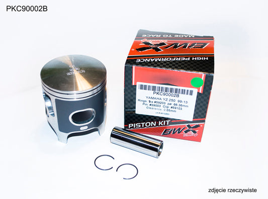 PISTON YAMAHA YZ 250 (YZ250) '99-'22 (66.36MM) RIK RINGS (2PCS.), Bearing WorX
