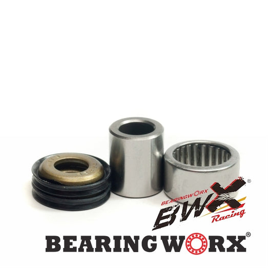 REAR SHOCK MOUNT (BEARING) REPAIR KIT KAWASAKI LOWER KX 125/250 89-97, UPPER KX 125/250 89-05, KXF 250 04-19, KXF 450 06-19 (29-1002)=SHK70010, Bearing WorX