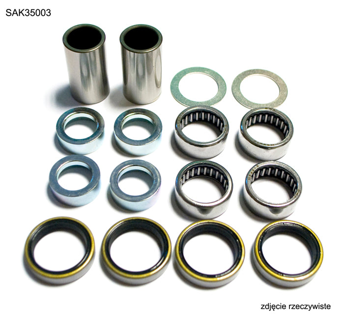 SWINGARM REPAIR KIT KTM SX/SXF '16-'22, EXC-EXCF '17-'23, HUSABERG 390/450 '09-'11, HUSQVARNA '16-19, BETA RR, HUSQVARNA TC/FC '16-'23, FE/TE '17-'23 (28-1125)(BUSHINGS 17x22x39MM-2PCS, BEARINGS 22x28x12MM-4PCS), Bearing WorX