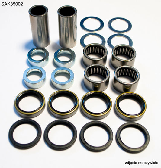 SWINGARM REPAIR KIT KTM SX/SXF '04-'15, EXC/EXCF '04-'16, HUSQVARNA TE/FE '11-'16, HUSABERG TE/FE '11-'14, (28-1168) (BUSHINGS 17X22X48MM-2PCS, BEARINGS 22X28X16MM-4PCS), Bearing WorX